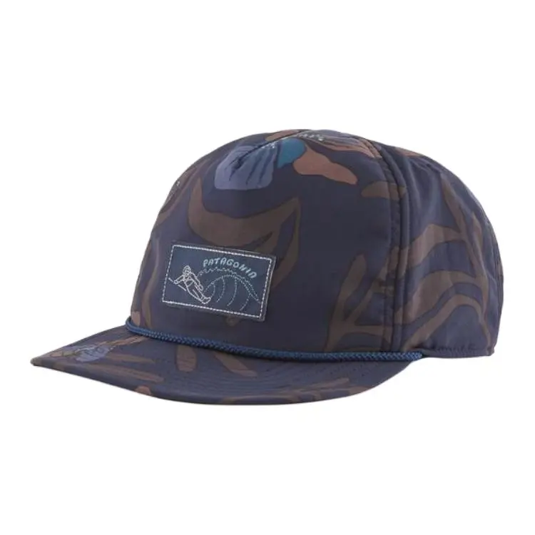 Patagonia Recycled Nylon Baseball Caps Unisex Marine Blue