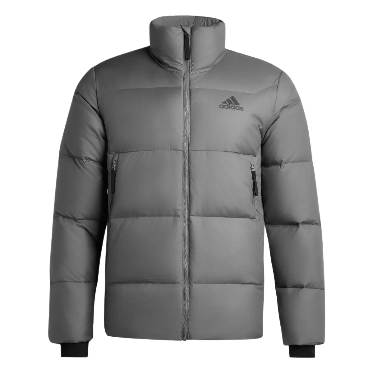 Adidas Down Jackets Women's Gray Stand Collar Moderate