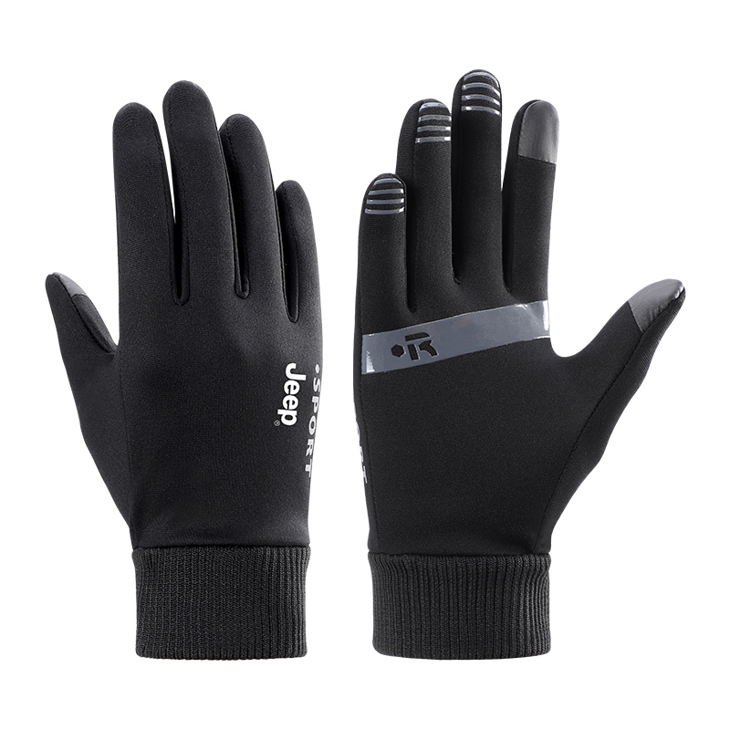 Мужские перчатки Jeep Winter Gloves (черные)