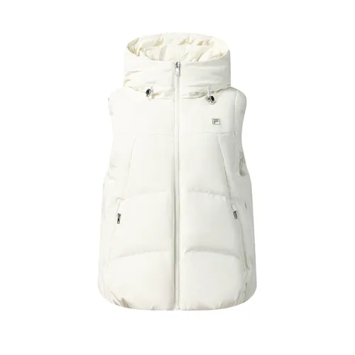 FILA WHITE Down Vest Women's White