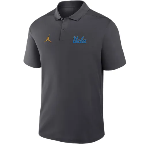 Nike Ucla Primetime Victory Primary Logo Men's Nike Brand Dri-FIT College Polo