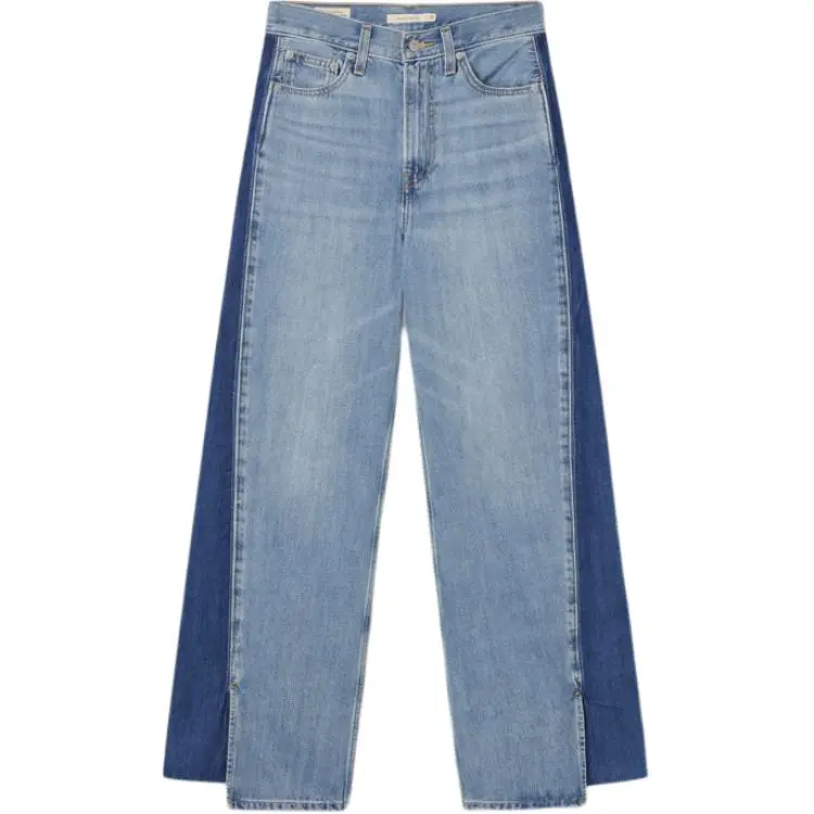 Levi's Jeans Women's Nautical Blue Moderate Wide Leg Pants