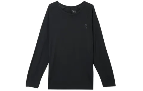 On Merino On Long T Shirt Men's Black