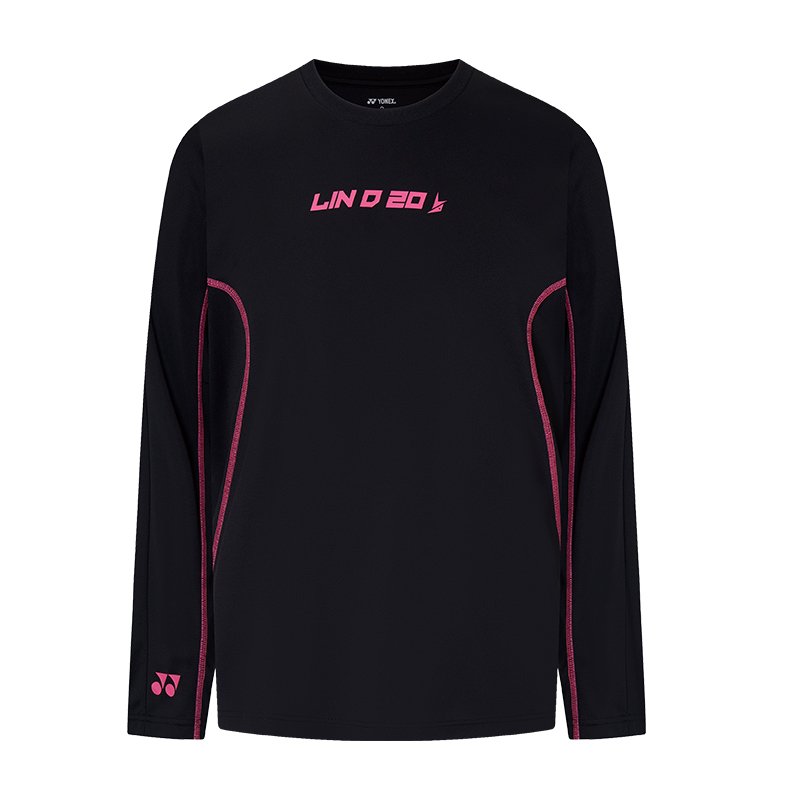 YONEX Badminton Jerseys Men’s Black Crew Neck Moderate