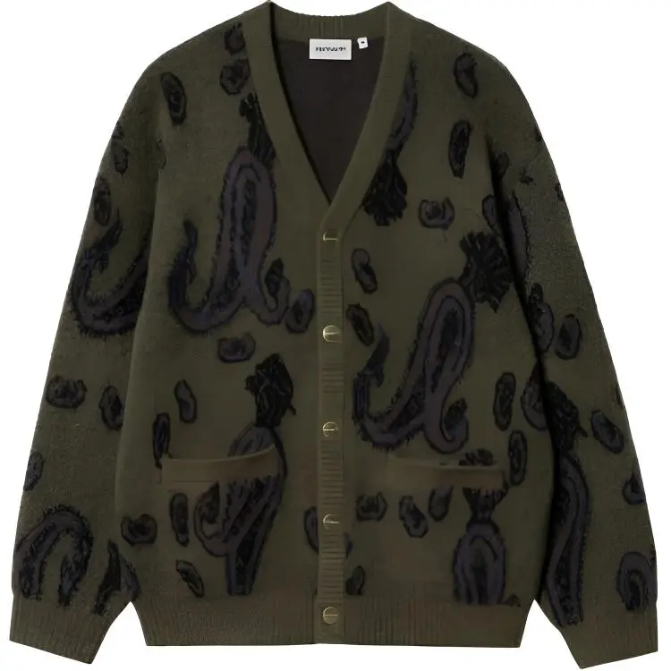 Carhartt Wip Medford paisley-jacquard cardigan