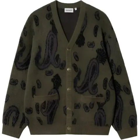 Carhartt Wip Medford paisley-jacquard cardigan