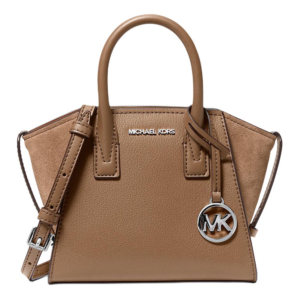 Женская сумка MICHAEL KORS Avril (серо-коричневая)