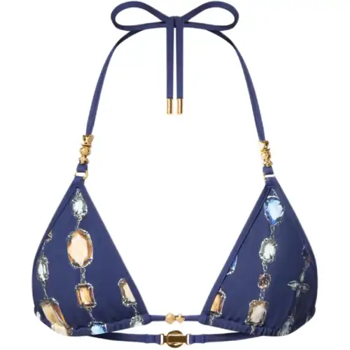 LOUIS VUITTON Bikinis Women's Blue Moderate