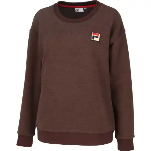 FILA Tennis Tops Women's Brown Crew Neck Moderate