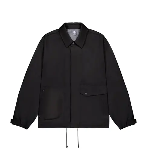 New Balance Jackets Unisex Black Lapel Moderate Instructor