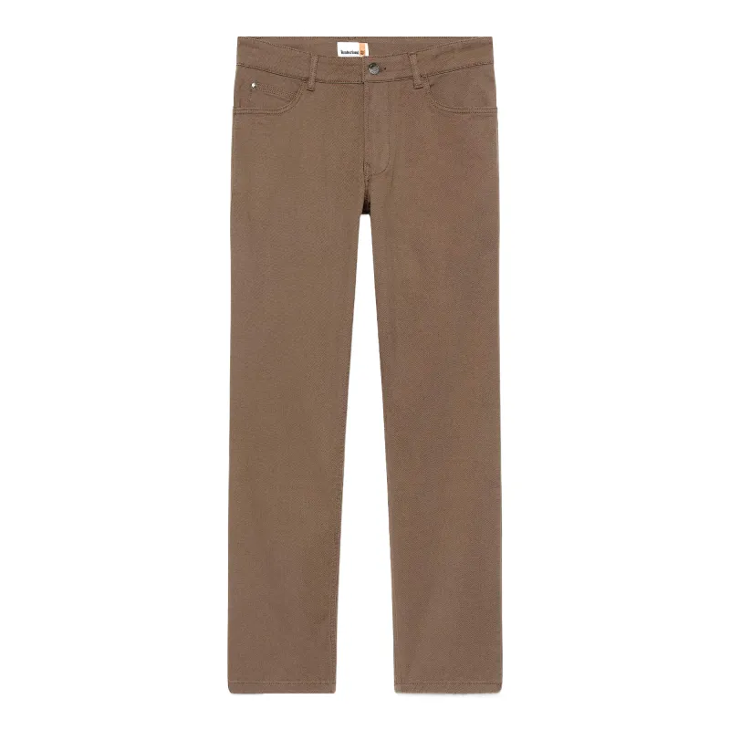 Timberland Casual Pants Men's Brown Moderate Straight Fit Pants