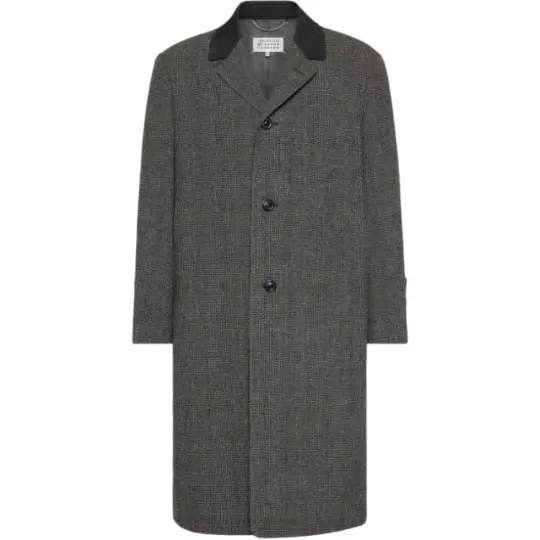 Maison Margiela Long Sleeved Single-Breasted Coat