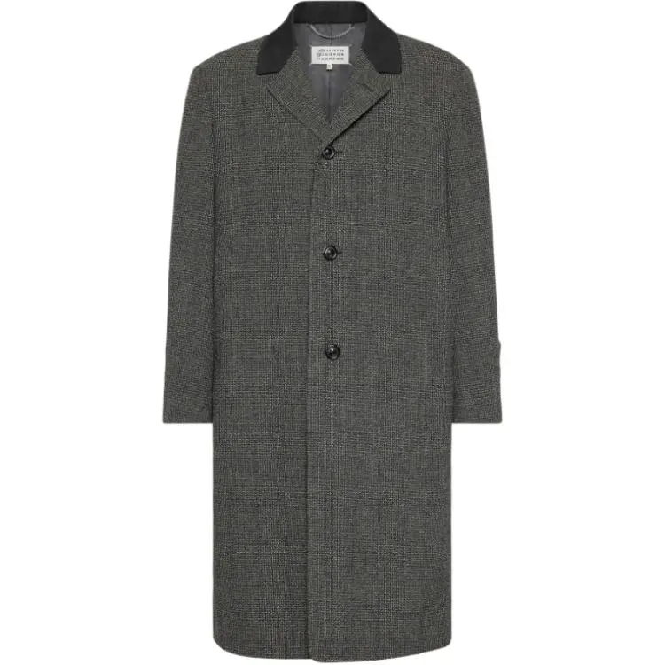 Maison Margiela Long Sleeved Single-Breasted Coat