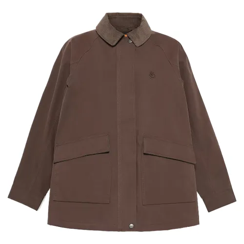 Timberland Coats Women's Brown Lapel Moderate