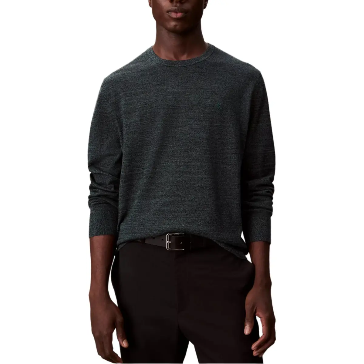 Calvin Klein Sweaters Men's Gray Crew Neck Moderate