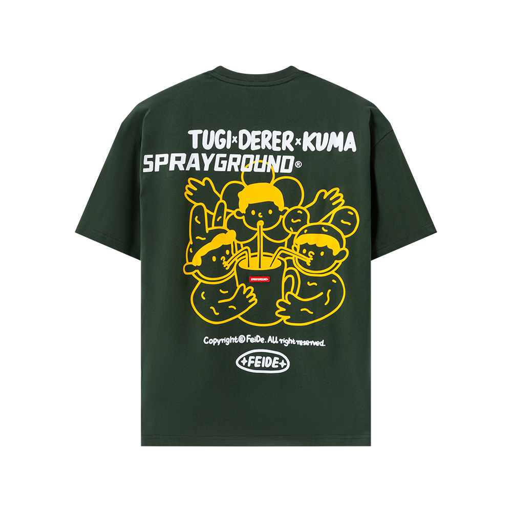 Футболка SPRAYGROUND WE130205 (белая)