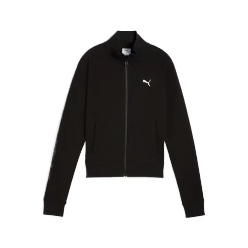 PUMA ESSENTIALS Jackets Women's Black Stand Collar Moderate Other