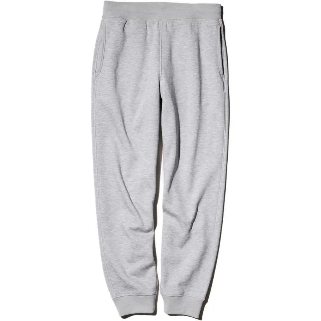 UNIQLO Comfortable Versatile Fashion Casual Solid Color Fleece Lined Knitted Sweatpants Men's