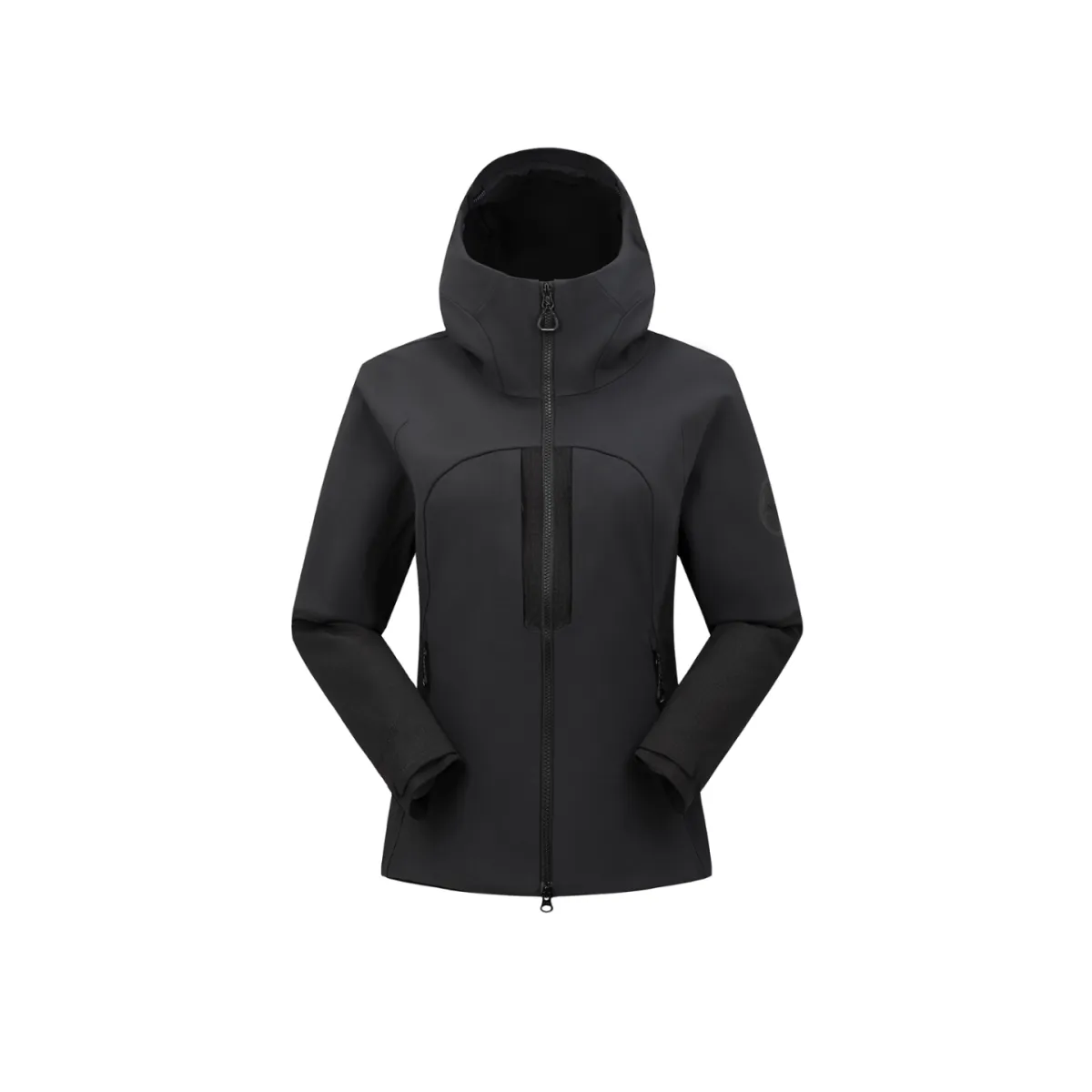 Under Armour Softshell Jackets Women's Twilight Black Hood Moderate