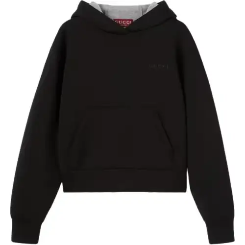 Gucci Viscose jersey hooded sweatshirt