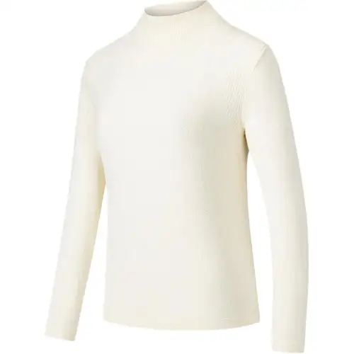 ANTA Knitwear Women's Vanilla White Half Turtleneck Moderate Other