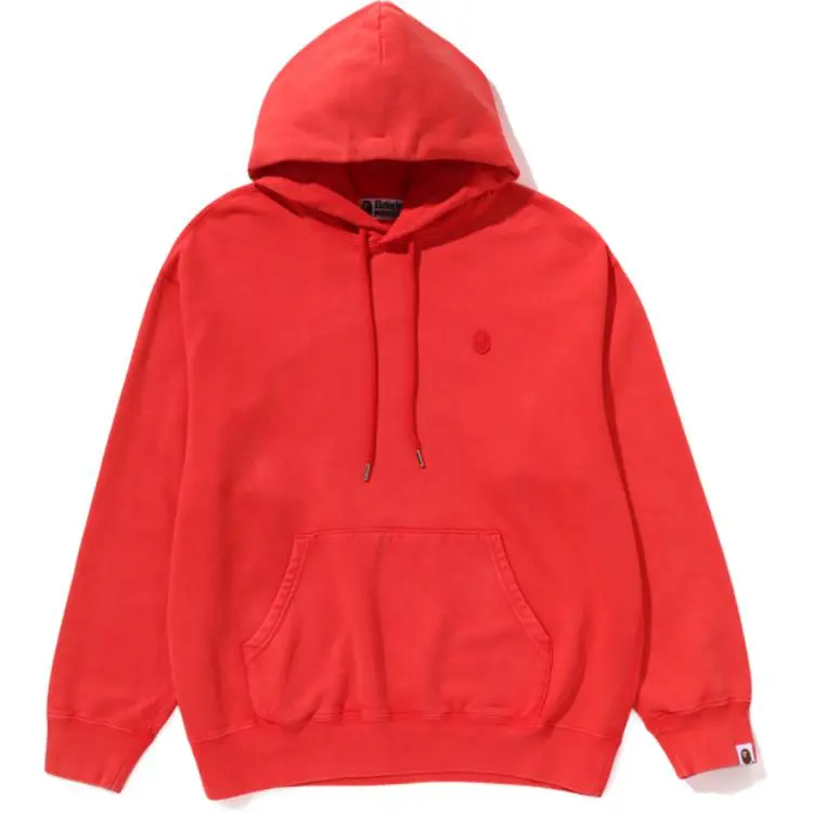 A Bathing Ape logo-patch hoodie