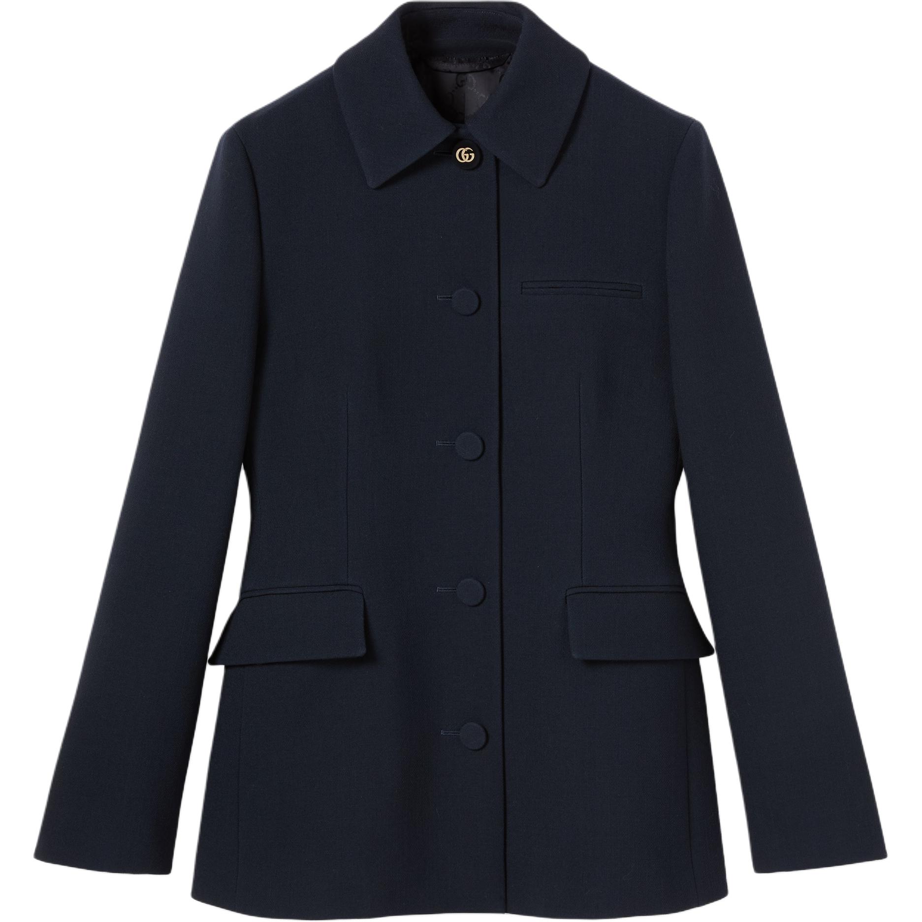Gucci Light crêpe wool jacket
