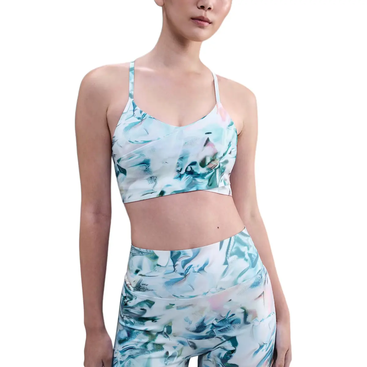 Nike Indy Women's Artist Collection Light Support Padded Wrap Sports Bra