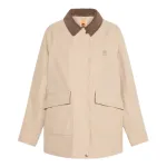 Timberland Coats Women's Beige Lapel Moderate