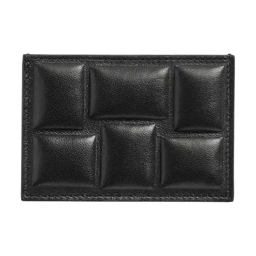 Bottega Veneta Lambskin Card Holder Men's Black
