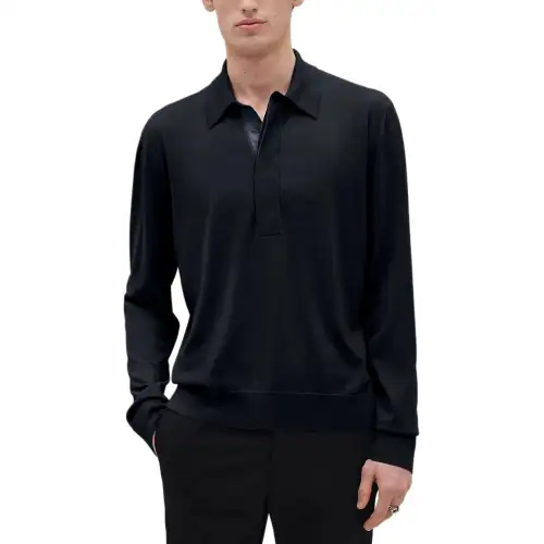 HERMES FW25 Fall Winter Collection Polo Shirt Men's