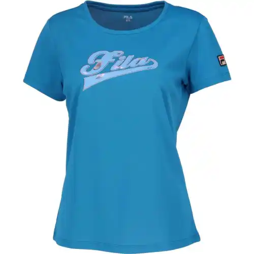 FILA Tennis Tops Women's Blue Crew Neck Moderate