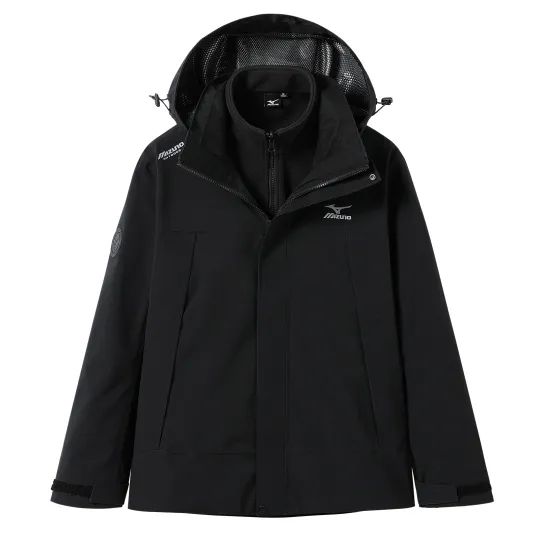 Mizuno Waterproof, Windproof, Breathable, And Thermal Windbreaker Jacket Unisex