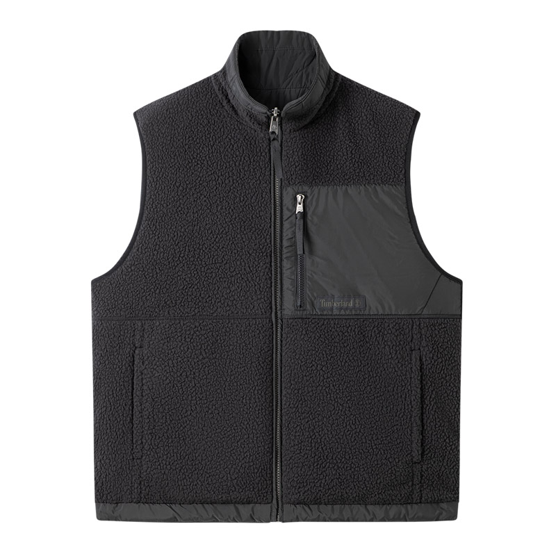 Timberland Fleece Tops Men’s Stand Collar Moderate Other