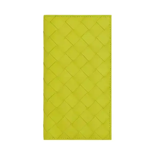 Bottega Veneta Cow Leather Wallet Large Men's Kiwi Green/Field Green