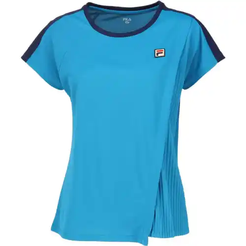 FILA Tennis Tops Women's Blue Crew Neck Moderate