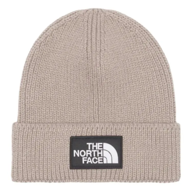 The North Face logo-patch beanie