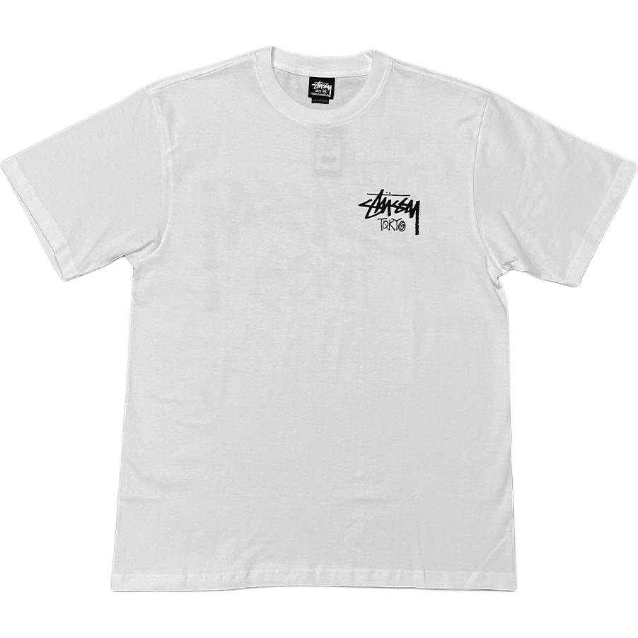 Футболка Stussy STOCK TOKYO TEE (белая)
