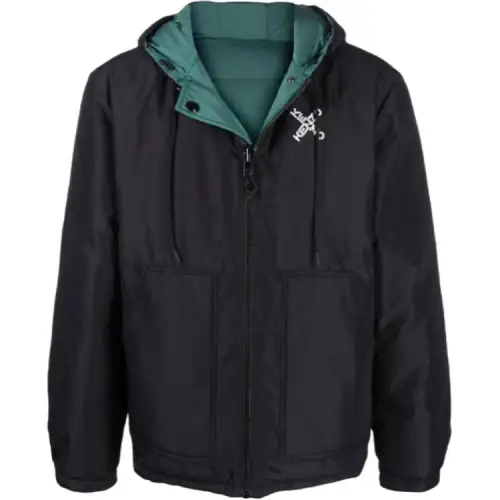 KENZO Down Jackets Men's Hooded Moderate Other