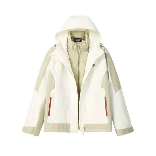 FILA ORIGINALE Puffer Jacket Women's Cloud Peak White