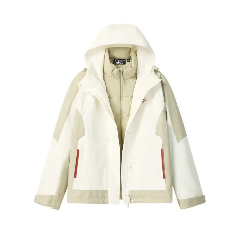FILA ORIGINALE Puffer Jacket Women's Cloud Peak White