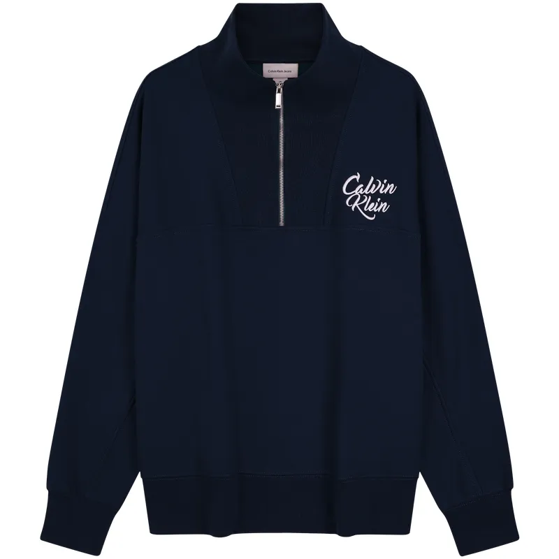 Calvin Klein logo-embroidered sweatshirt