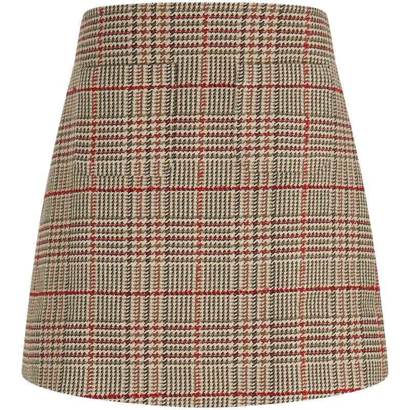 Tommy Hilfiger checked mini skirt
