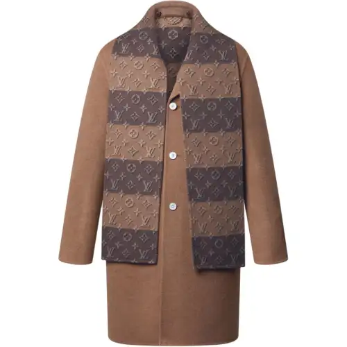 LOUIS VUITTON Double Face Relaxed Coat