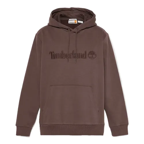 Timberland Sweatshirts Men's Brown Hooded Moderate