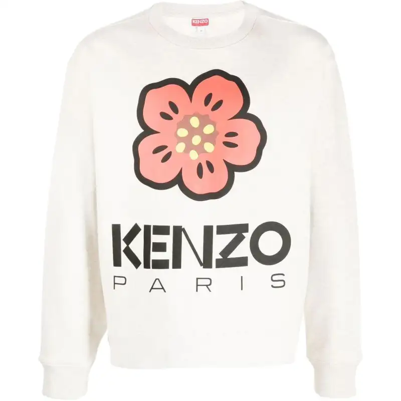 KENZO Poppy Cotton Sweatshirt