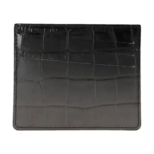 Maison Margiela Leather Wallet Women's Black