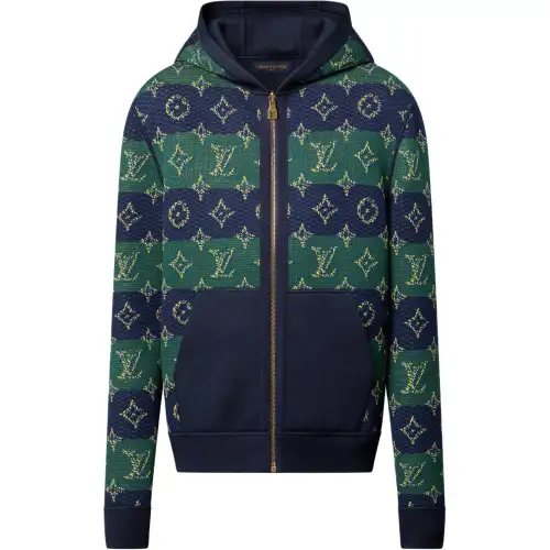 LOUIS VUITTON Monogram Double Face Reversible Hoodie