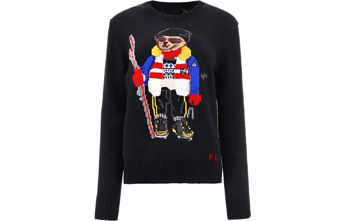 intarsia-knit jumper