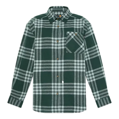Timberland Shirts Women's Green Lapel Moderate